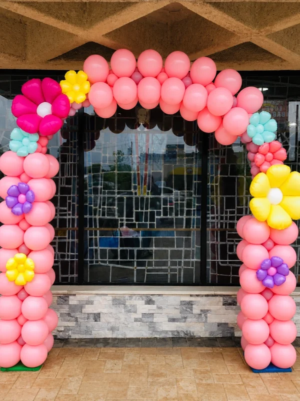Balloon Arches Flowers