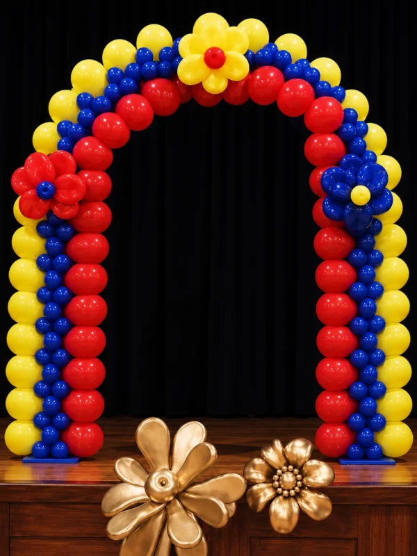 Balloon Arches Tricolor